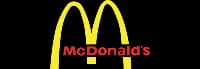 McDonald's — outdoor advertising partner logo in Saudi Arabia