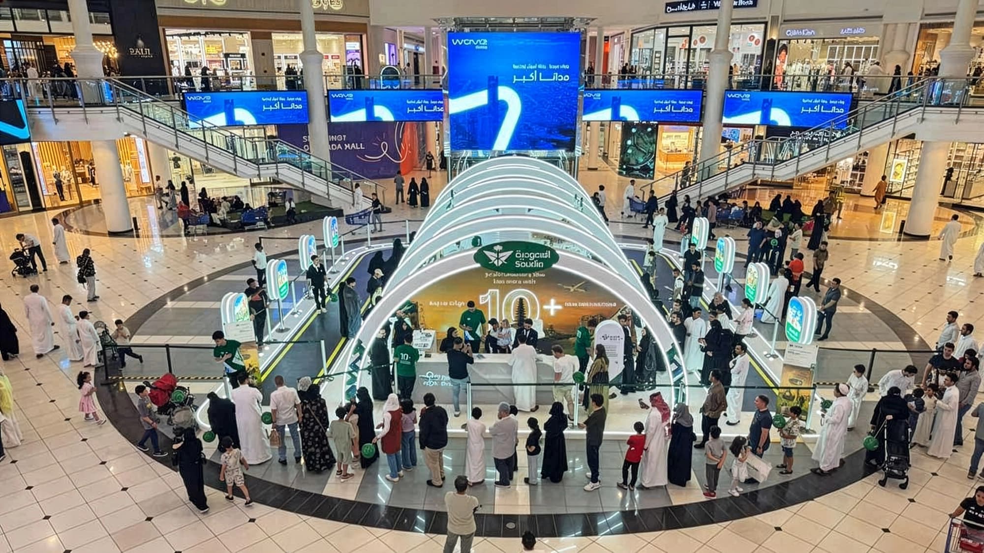 Brand activation and pop-up experience in Saudi Arabia